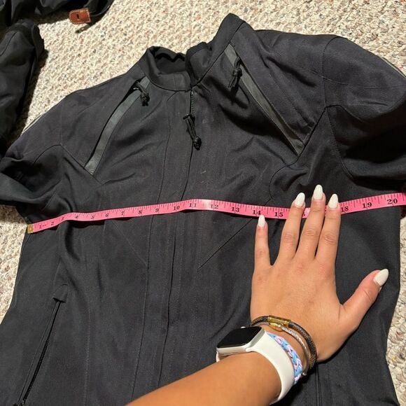 Women's FIRSTGEAR Padded Contour TEX Motocycle Jacket- Size Large - Picture 13 of 14